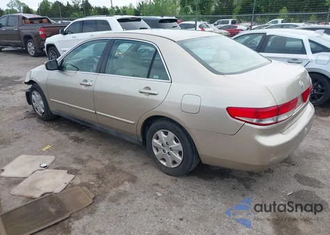 2004 Honda Accord 2.4 Lx z USA, uszkodzony, nr VIN 1HGCM56344A160707